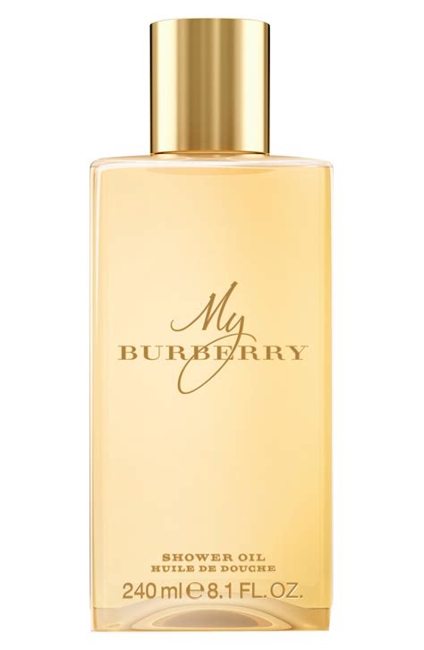 burberry shower oil